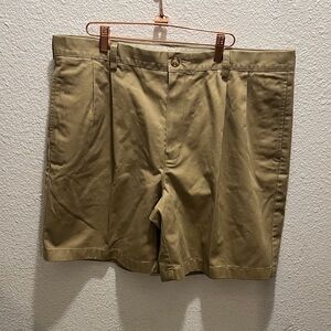 L.L. Bean Khaki Men's Flat Front Shorts